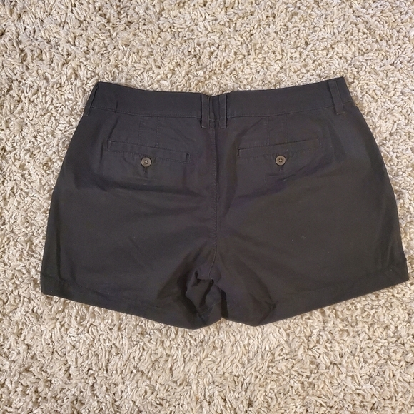 OLD NAVY | Black Summer Cotton Shorts (Size  6) - Picture 2 of 6